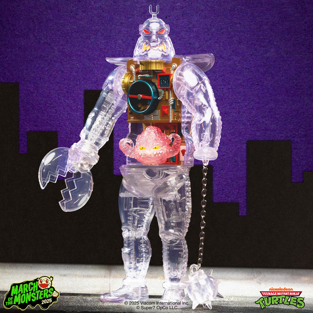Interchangeable hands for Krang Android poseability