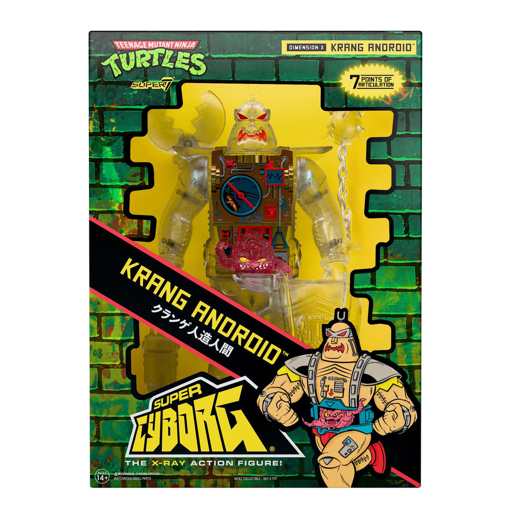 Removable Krang figure included with Krang Android figure