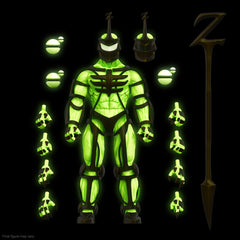 Super7 Lord Zedd 7-inch articulated figure detail close-up