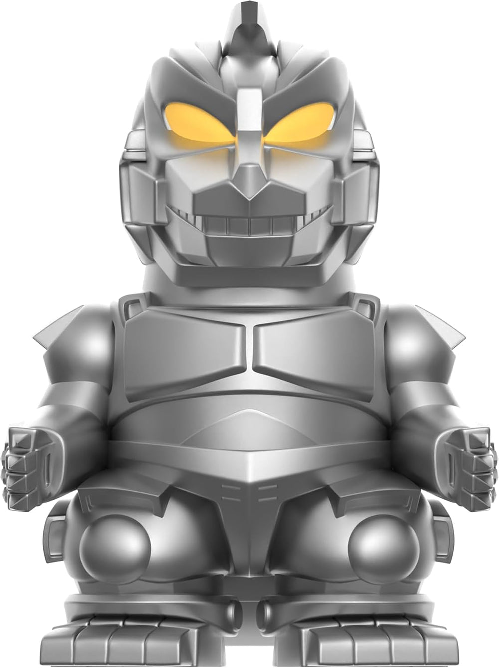 Close-up of MechaGodzilla '93 eyes with vivid detailing.