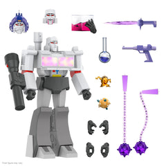 Super7 Megatron ULTIMATES figure front view for standout display