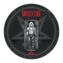 Super7 Motley Crue Vince Neil ReAction figure grayscale finish for retro display.