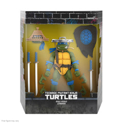 Super7 Ninja Nomad Leonardo articulation emphasizes poseability for dynamic display.