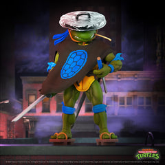 Super7 Ninja Nomad Leonardo interchangeable heads enable varied expressions.