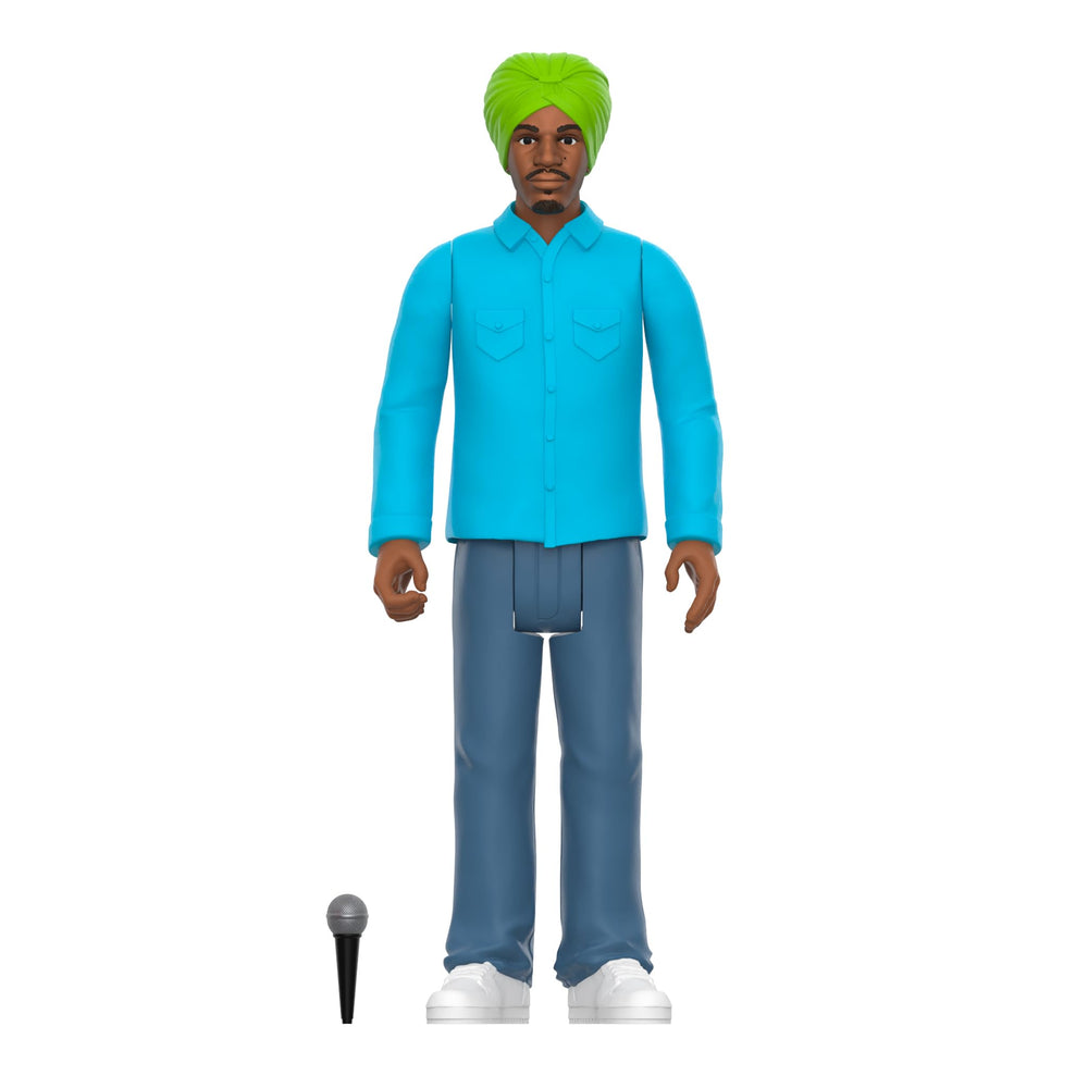 Super7 OutKast Big Boi removable gold chain adds authentic detail.