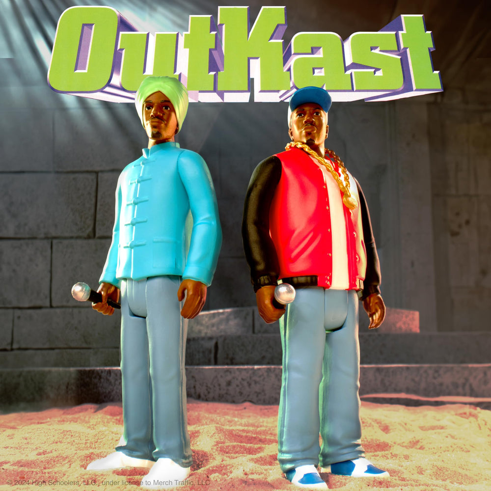 Super7 OutKast retro collectibles for your display shelves.