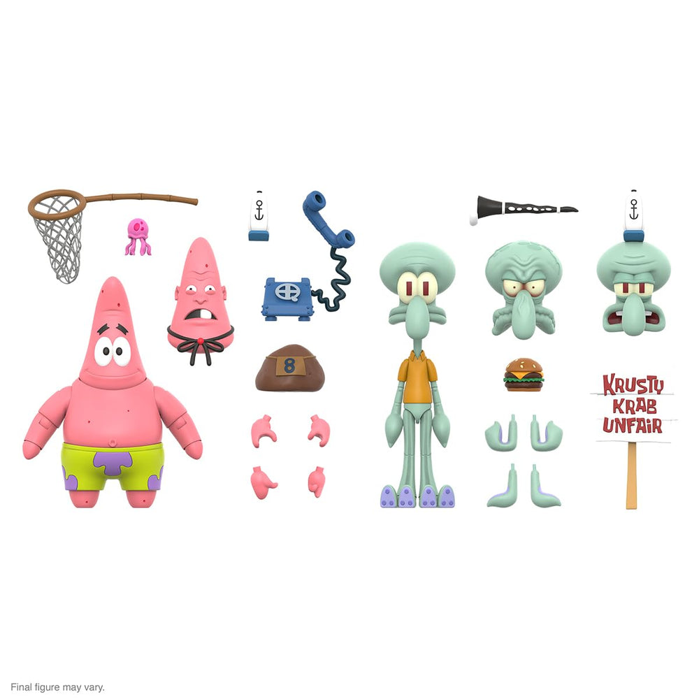 Super7 Patrick Starr Ultimate Figure packaging ideal for shelf display