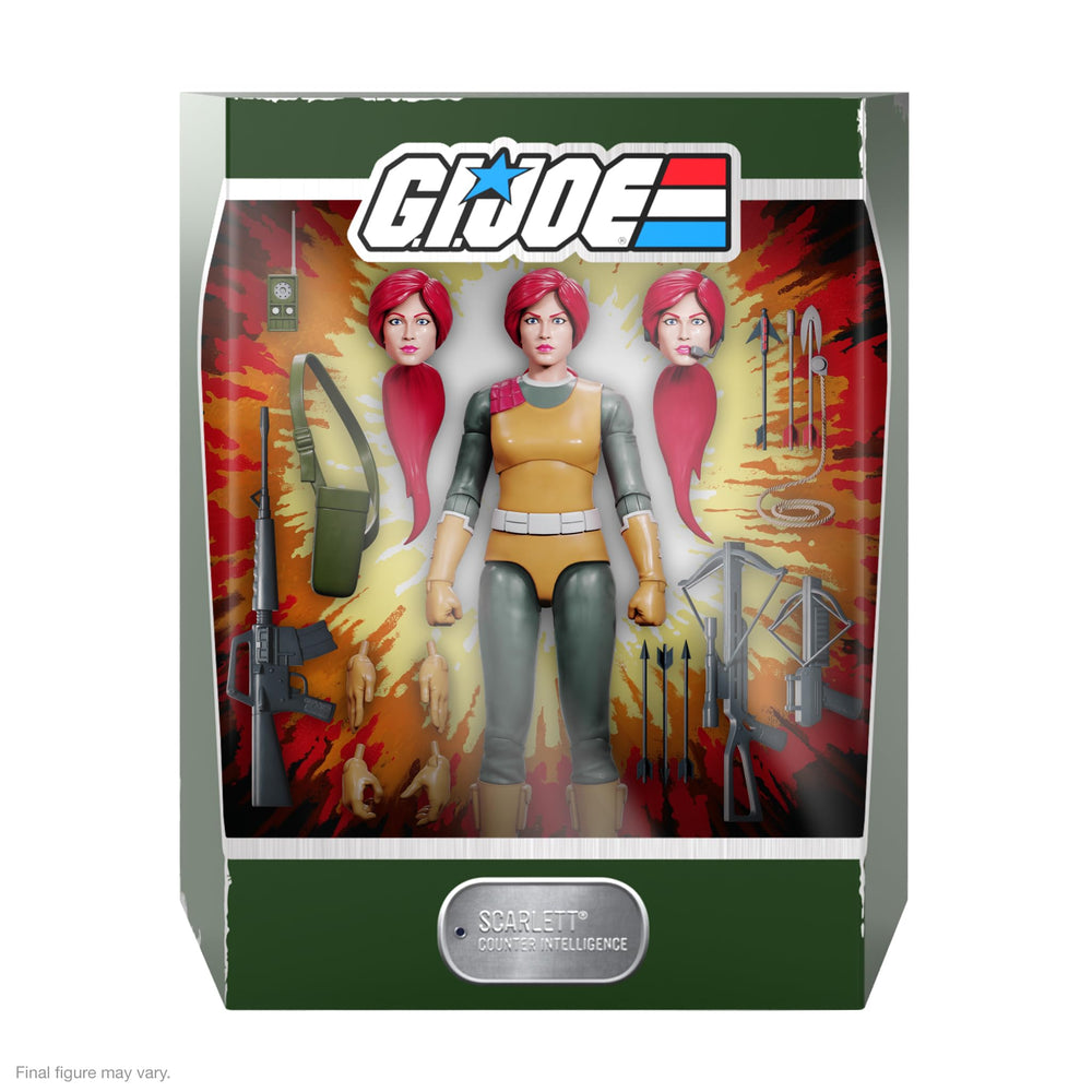 Super7 Scarlett Ultimate quiver arrows set enhances dynamic storytelling.
