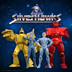 Super7 SilverHawks collection wave 1 display-ready for fans and collectors