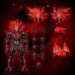 Interchangeable heads and hands set enabling varied Mon*Star poses