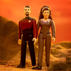 Super7 Commander Riker 3.75-inch figure fits neatly with vintage lineups.