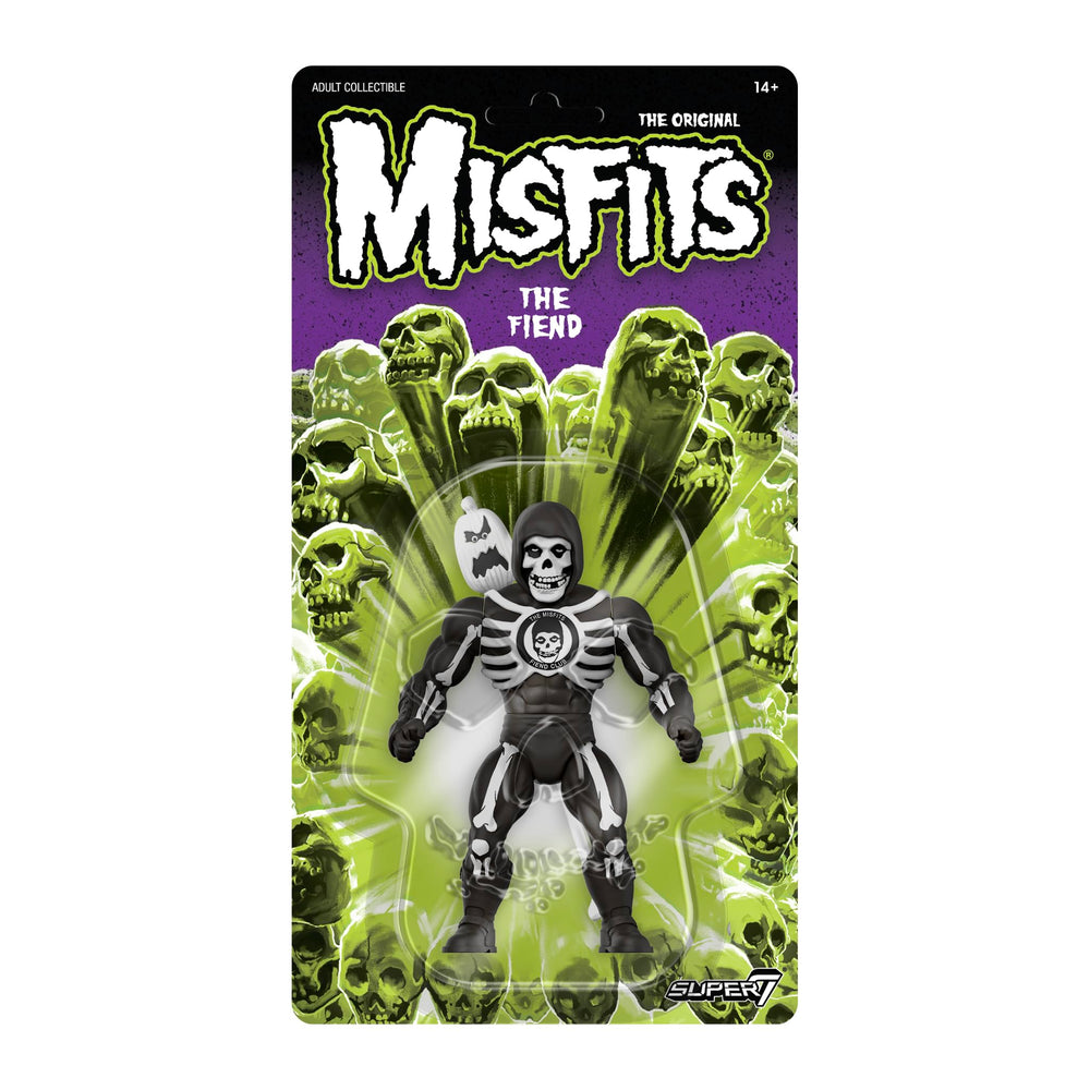 Super7 The Fiend figure pose showcases muscular retro design ideal for display.