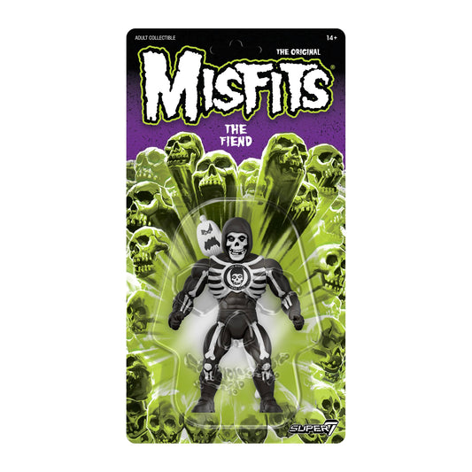 Super7 The Fiend figure pose showcases muscular retro design ideal for display.