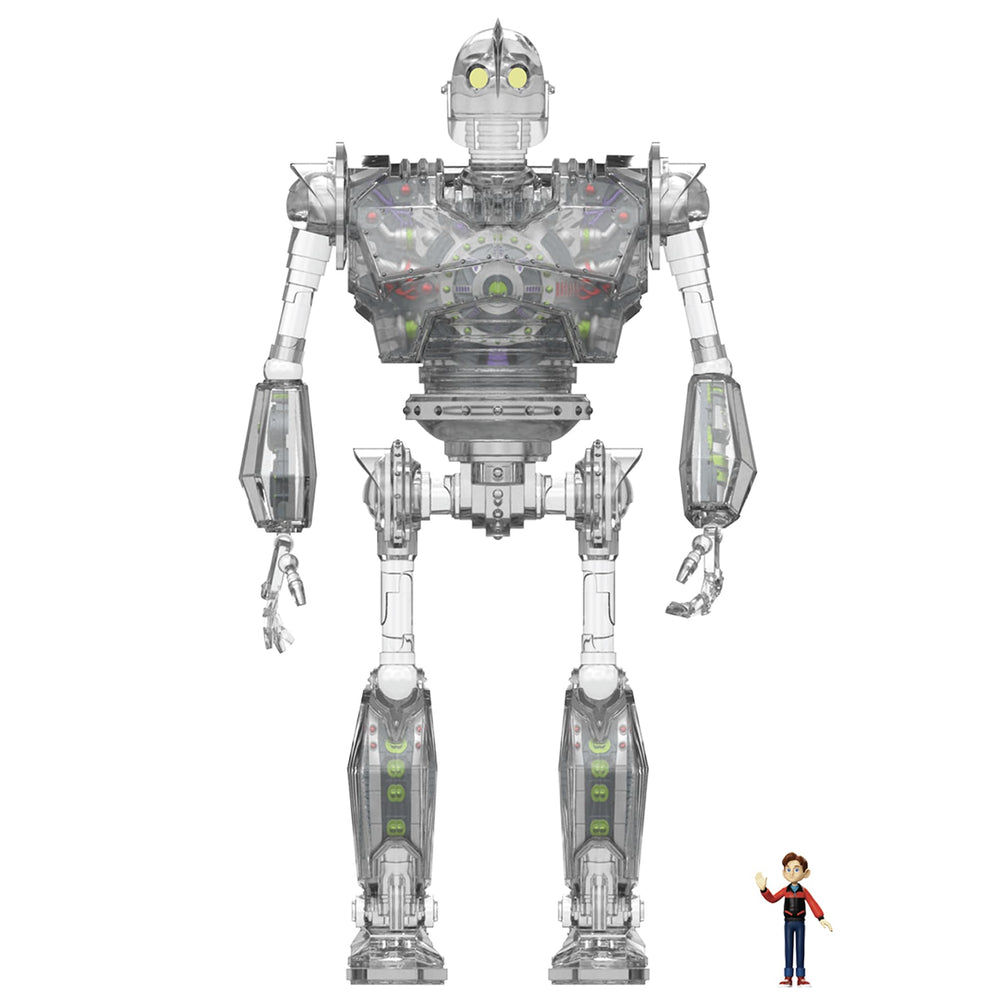 Super7 The Iron Giant Super Cyborg 11-point articulation enables dynamic posing