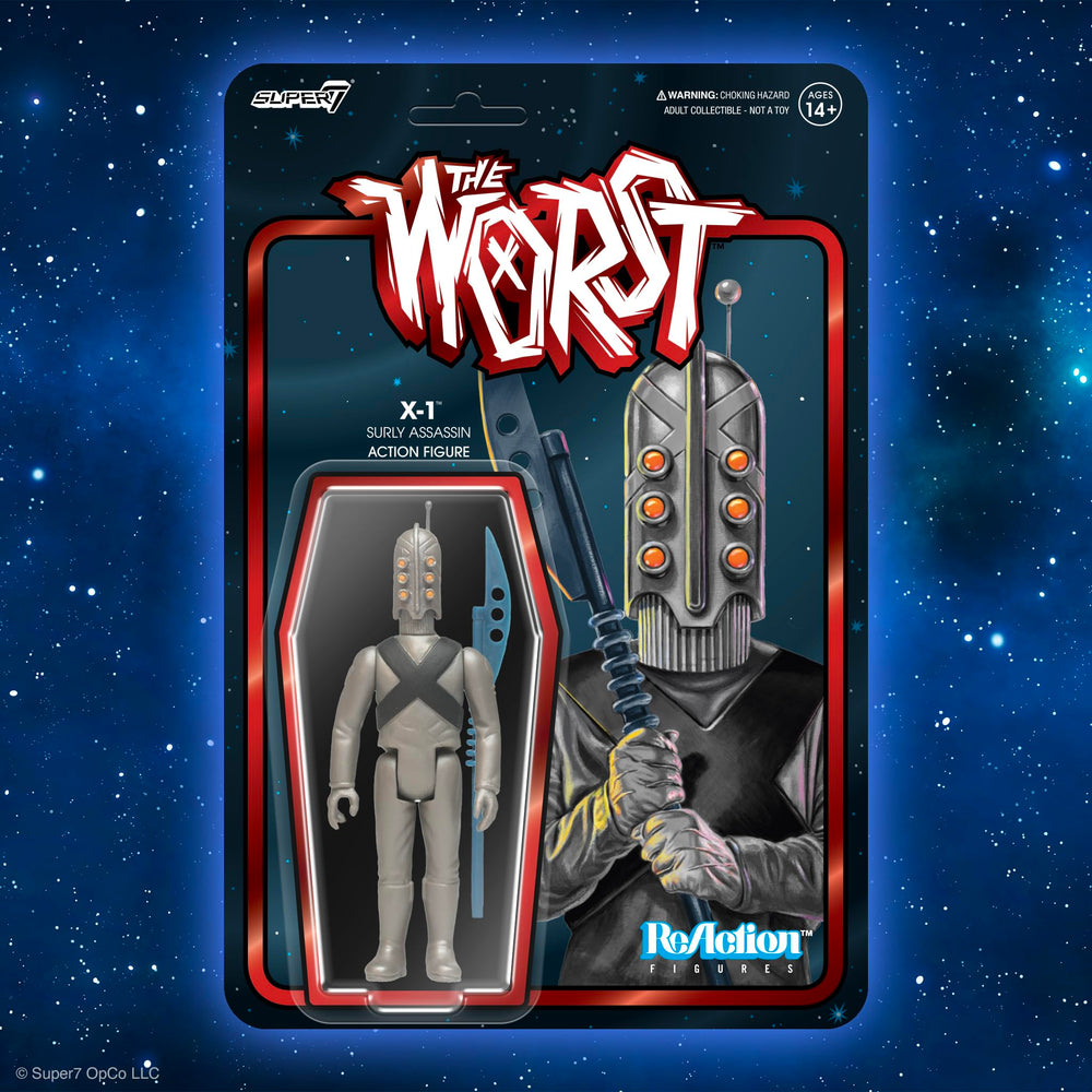 Retro collection vibe with The Worst squad from Super7