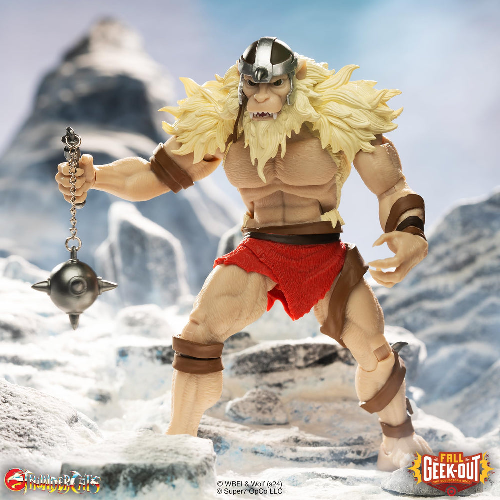 Super7 Monkian with 19-point articulation for versatile posing.