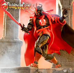 Mumm-Ra soft goods cape adds authentic drape and silhouette.