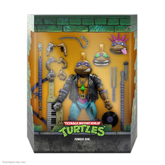 Super7 TMNT Punk Rock Donatello with Punk-Funk Flute Bo Staff for character play