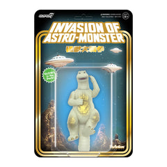 Super7 Toho Godzilla 65 glow-in-the-dark figure ready for dynamic display.