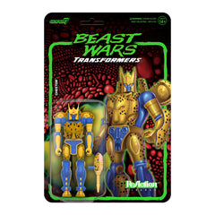 Super7 Transformers Beast Wars Cheetor front view for retro display and pose-ready play