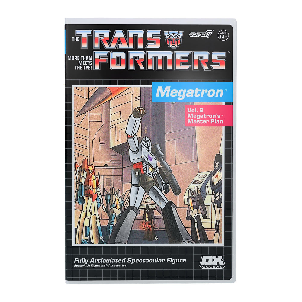 Super7 Transformers Deluxe Megatron 7-inch figure with premium sculpt