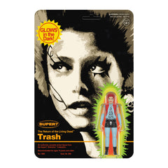 Super7 Trash Monster Glow figure front view, ideal for retro horror display.