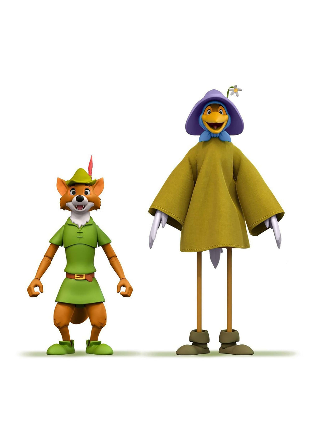 Robin Hood bow and arrows set enables dynamic posing and action.