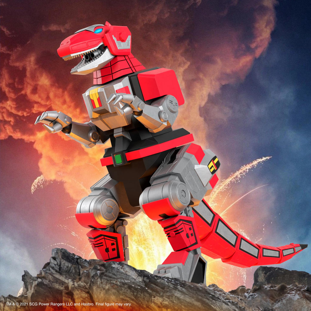 Power Coin replica included with Tyrannosaurus Dinozord for authenticity