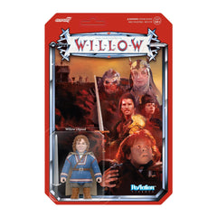 Super7 Willow Ufgood action figure front view in tunic and cape for display and collection.