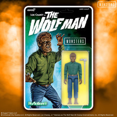 Walking cane accessory included with the Wolf Man figure for iconic scene recreations.