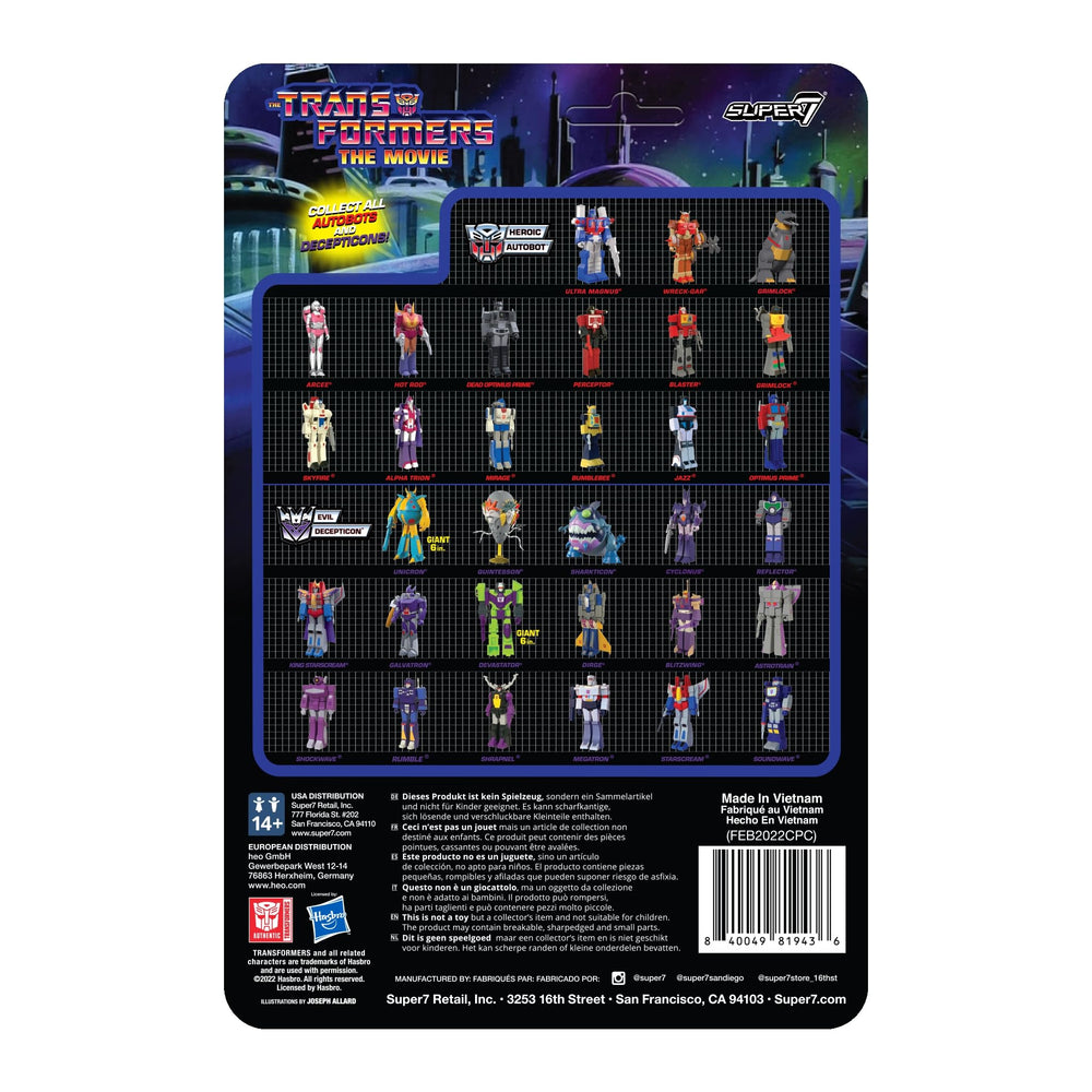 Super7 Wreck-Gar 3.75-inch scale figure fits in any collectible display.