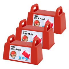 Superio Snow Brick Maker red 3-pack for igloo fort building fun