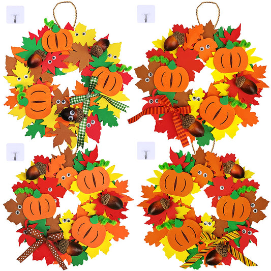 Supla 12-pack 3D pumpkin wreath base for easy seasonal dΓ©cor