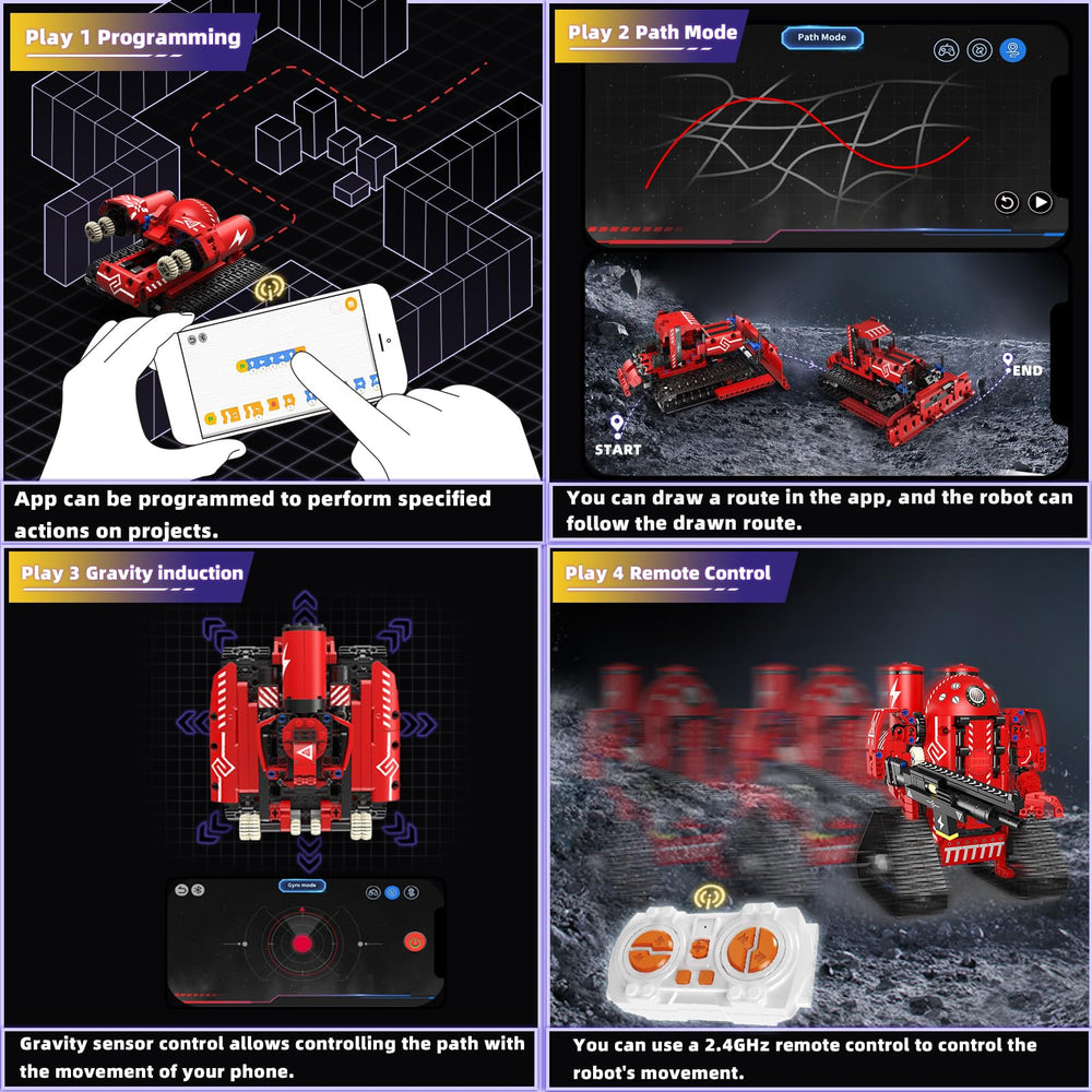 Suplanet app-programming robot lets kids code with a friendly interface.