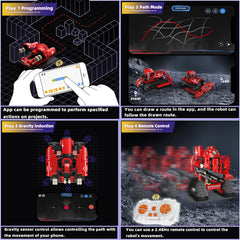 Suplanet app-programming robot lets kids code with a friendly interface.