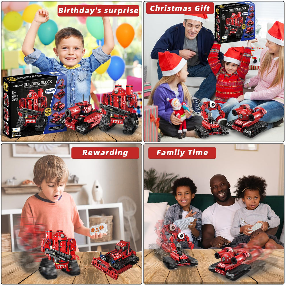 Suplanet safe ABS materials ensure sturdy, kid-friendly construction.