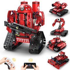 Suplanet STEM robot assembly demonstrates hands-on learning and creativity.