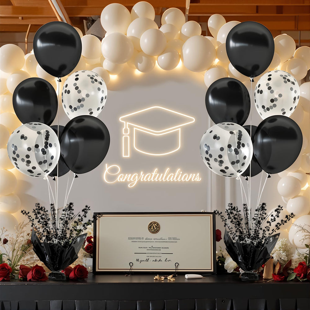 Suppromo easy assembly steps enable quick party decor setup.