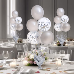Suppromo foil star spray base adds festive sparkle to table decor