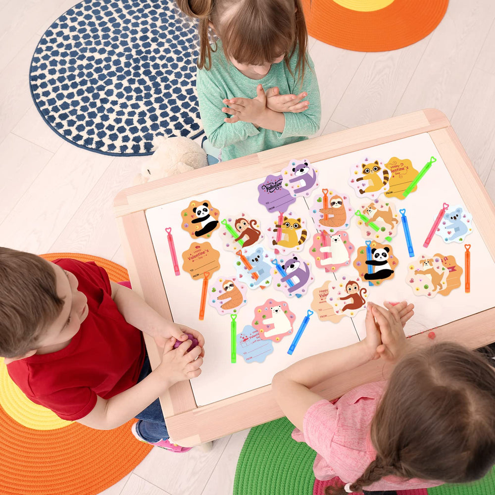 DIY Valentine gifts for kids with simple assembly.