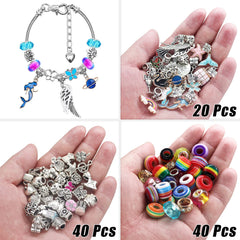 SUREHOME 40 metal beads for versatile charm designs