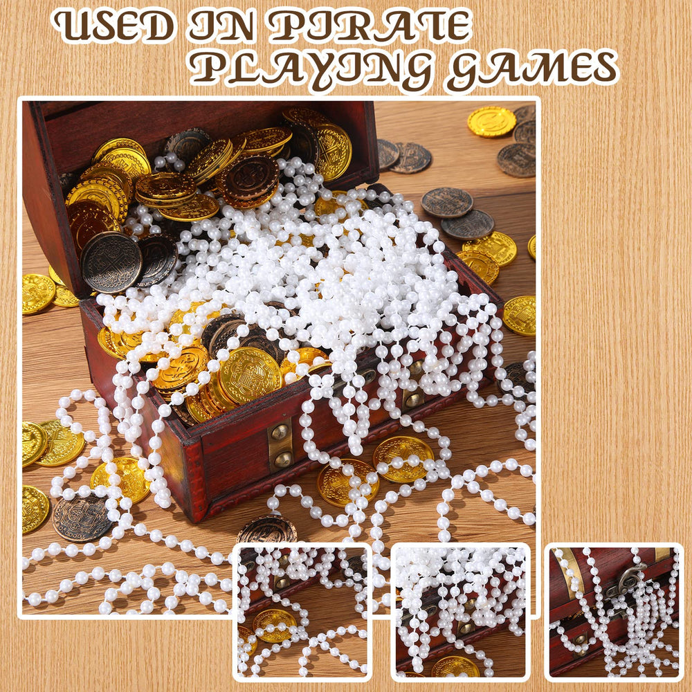 Sureio decorative pearl strands brighten vases or tables.
