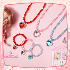 Sureio toddler dress-up kit with vibrant beads and charms.