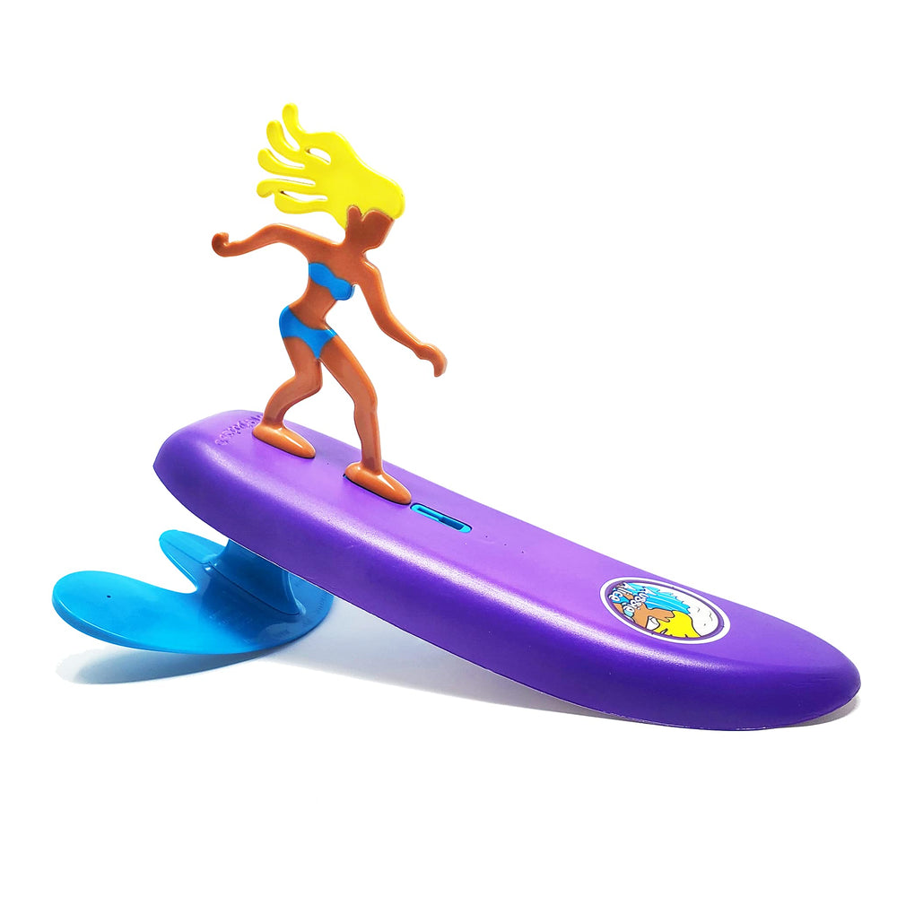 Surfer Dudes Classics wave-powered mini-surfer toy ready for beach fun.
