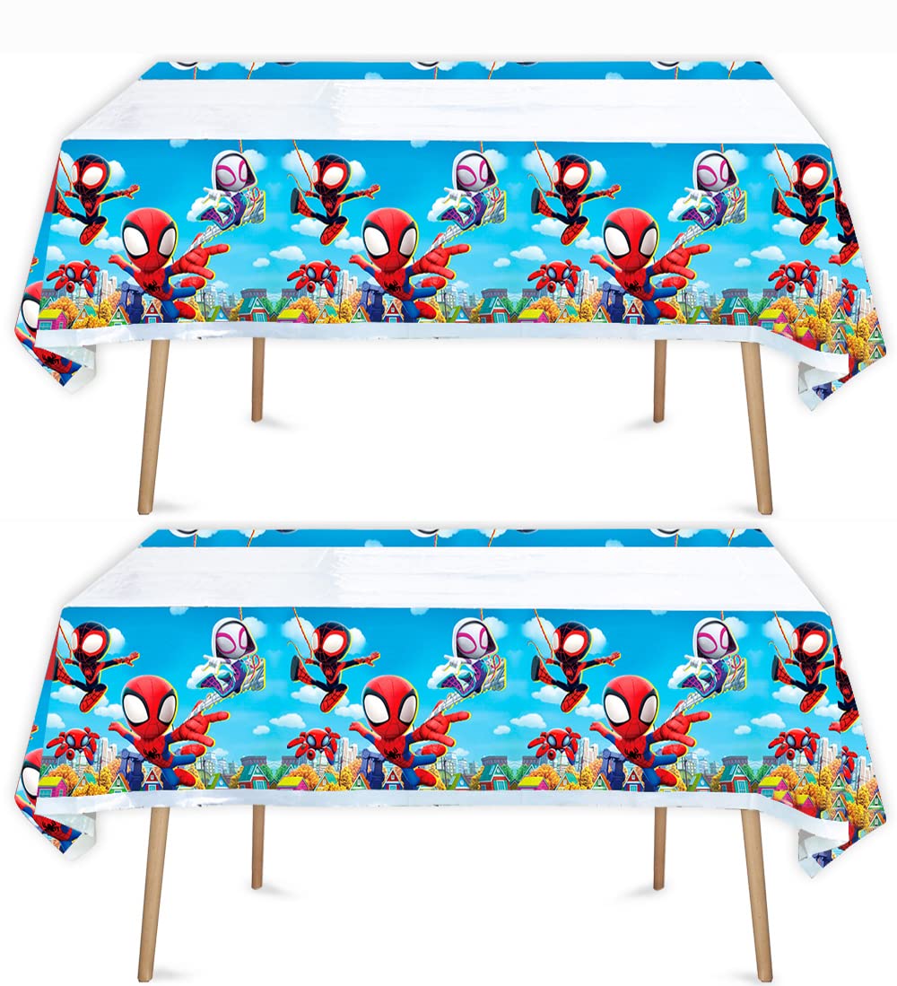 SUTRADHAR Spiderman tablecloth 70x42 setup boosts party ambiance