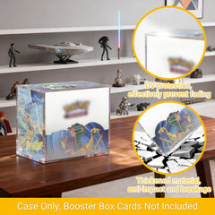 SUVQWJT display-friendly case preserves original look while showcasing PKMN collection.