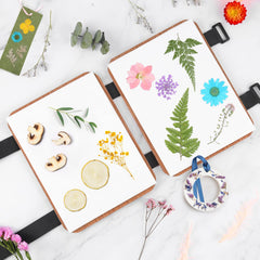 Suziko portable flower press kit for outdoor pressing on the go.