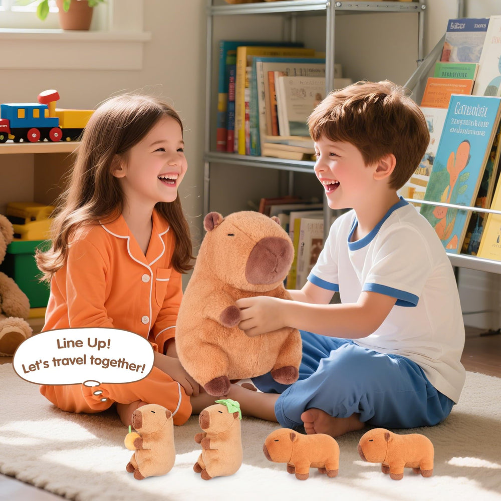 SuzziPals Capibara easy-care wipe-clean – durable and simple to maintain.