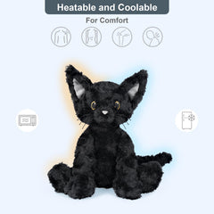 SuzziPals lavender-scented heating pad plush provides relaxing scent during snuggle time.