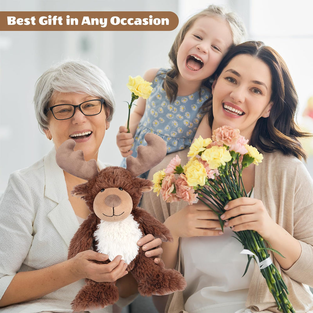 SuzziPals soft stuffed animal relaxes kids with comforting hugs.